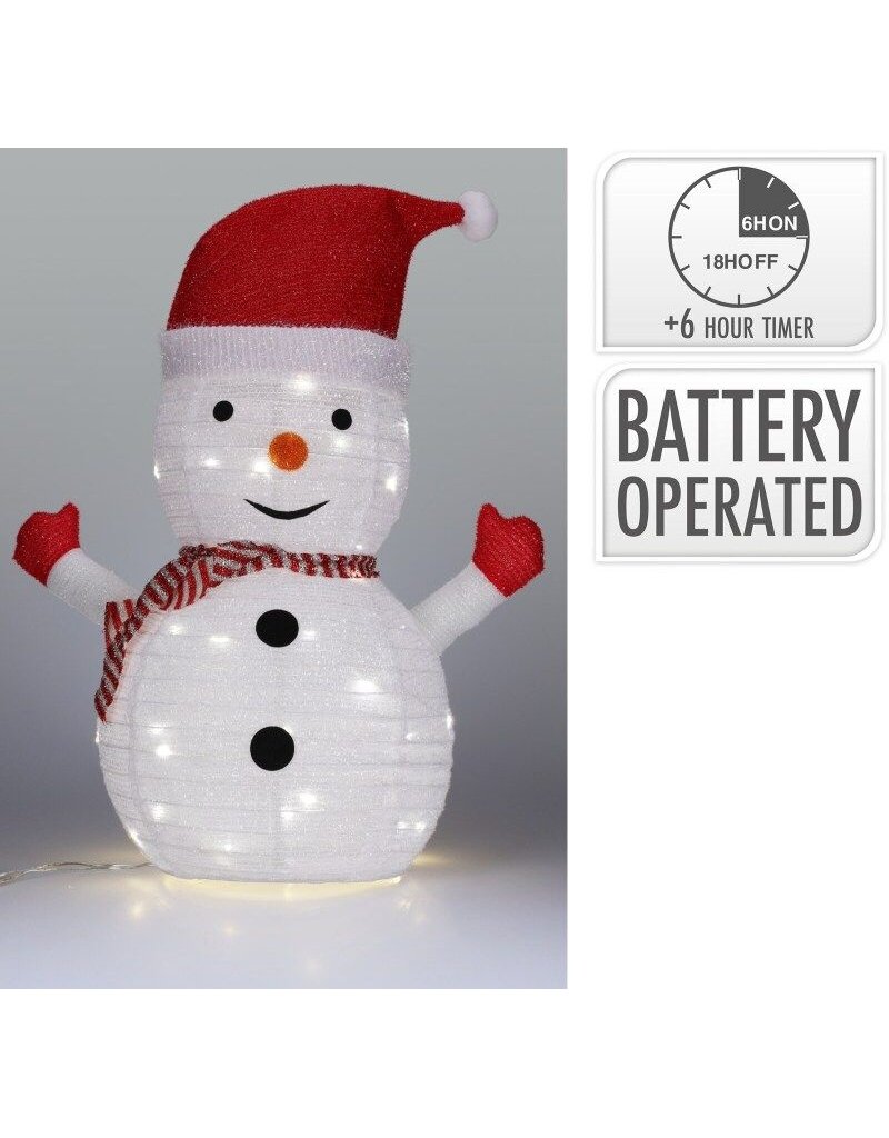 LED Sneeuwpop 68 cm - 30LED