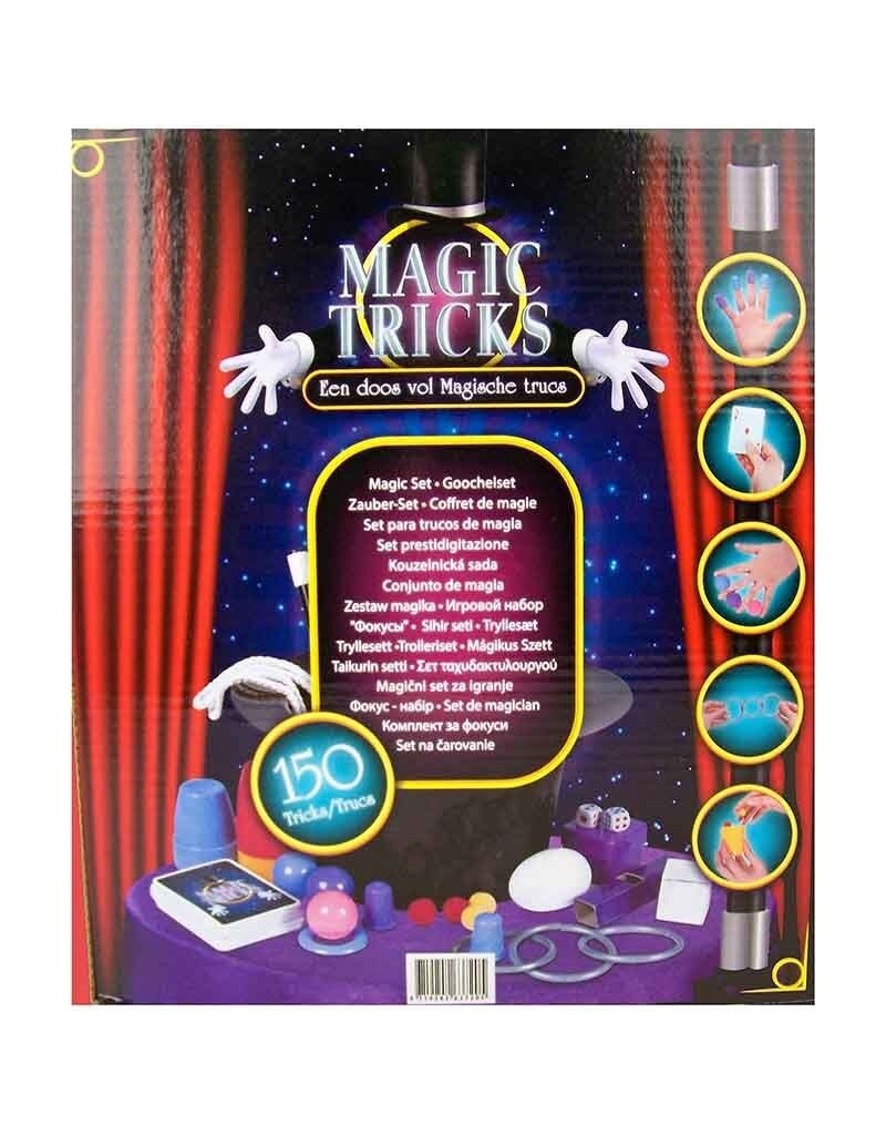 Magische goocheldoos met 150 trucs