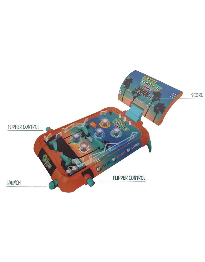 Flipperkast - Pinball Machine - 53x26 cm - Tafelmodel