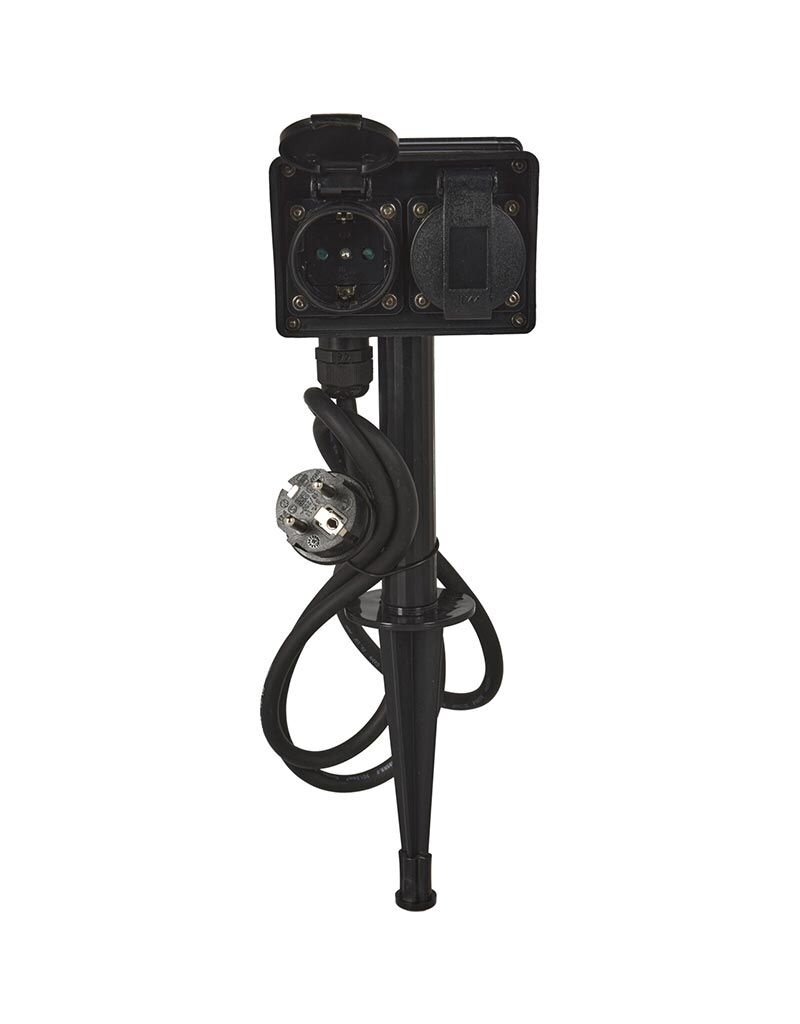 FXcontrol Tuinstekkerdoos 4-Voudig - Buitencontactdoos 2+2-Voudig