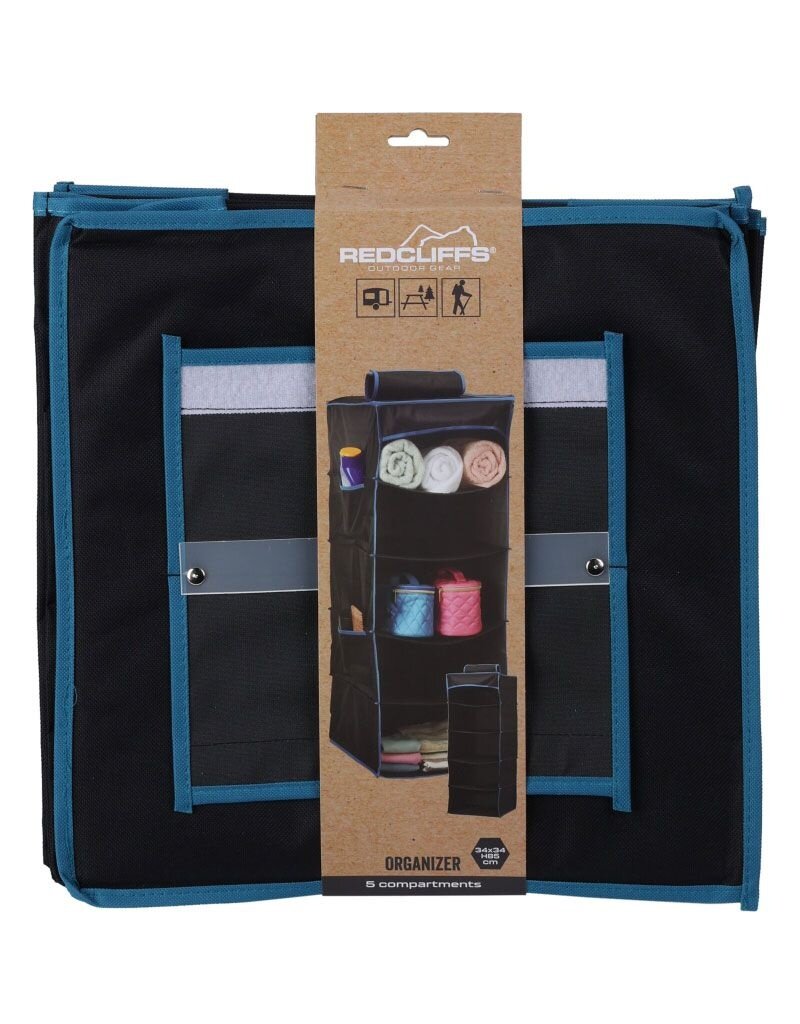 Redcliffs Tentorganizer - Hangorganizer 5 Vaks - 34x34x85cm