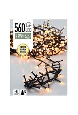 Micro Cluster 560 LED's - 11 meter - extra warm wit - 8 functies + geheugen