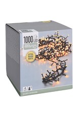 Microcluster - 1000 led - 20m - extra warm wit - Timer - Lichtfuncties - Geheugen - Buiten