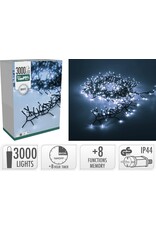 Treecluster Kerstboomverlichting - 3000led - Wit