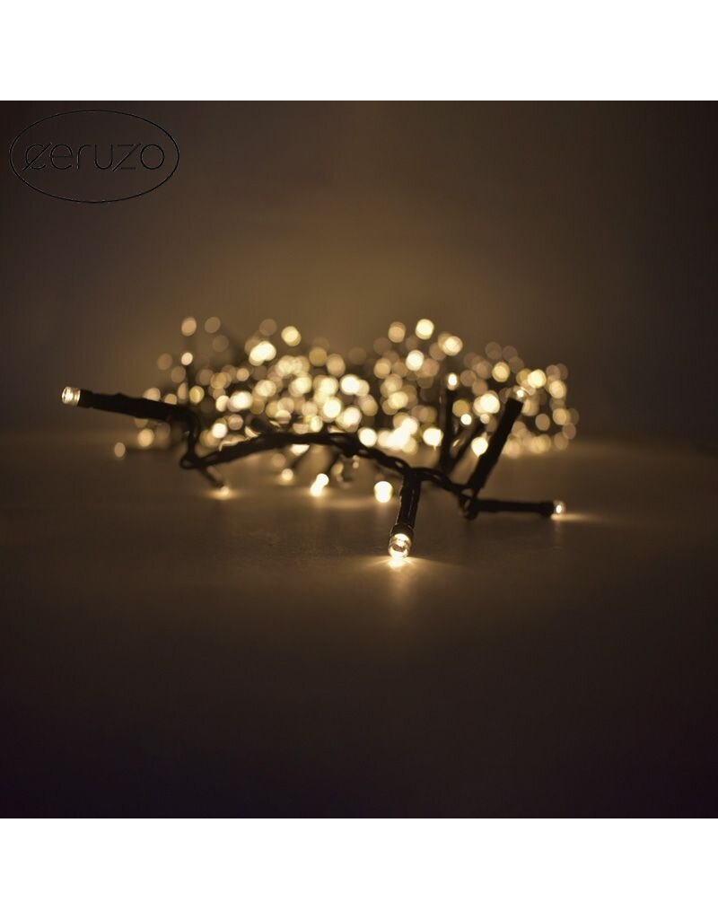 Ceruzo Micro Cluster - 800 LED - 16 meter - 8 Lichtfuncties + Geheugen - extra warm wit