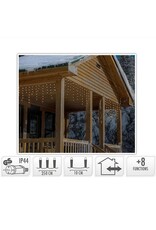 IJspegel Lichtgordijn - 3.5 meter - 180 LED's - extra warm wit - Soft Wire