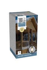 IJspegel Lichtgordijn - 3.5 meter - 180 LED's - extra warm wit - Soft Wire