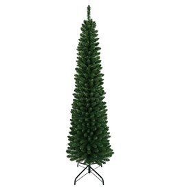 Kerstboom - Smalle Kunstkerstboom - 180 cm - metalen standaard