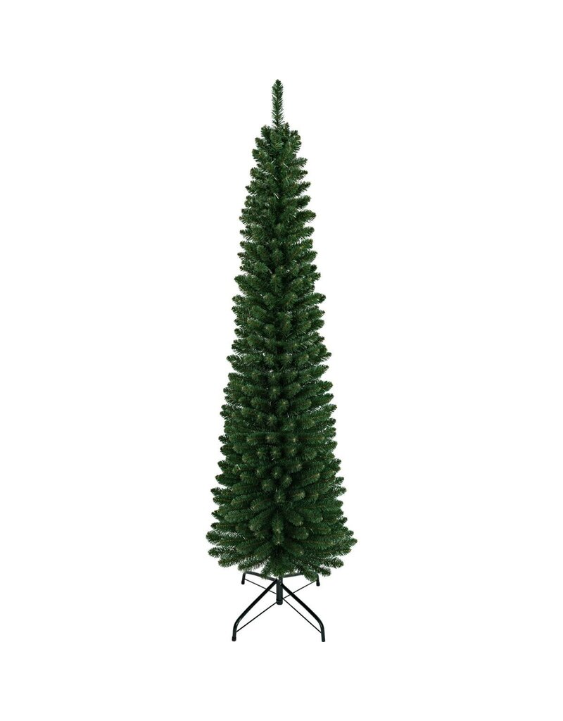 Kerstboom - Smalle Kunstkerstboom - 180 cm - metalen standaard