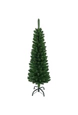 Kerstboom - Smalle Kunstkerstboom - 120 cm - metalen standaard