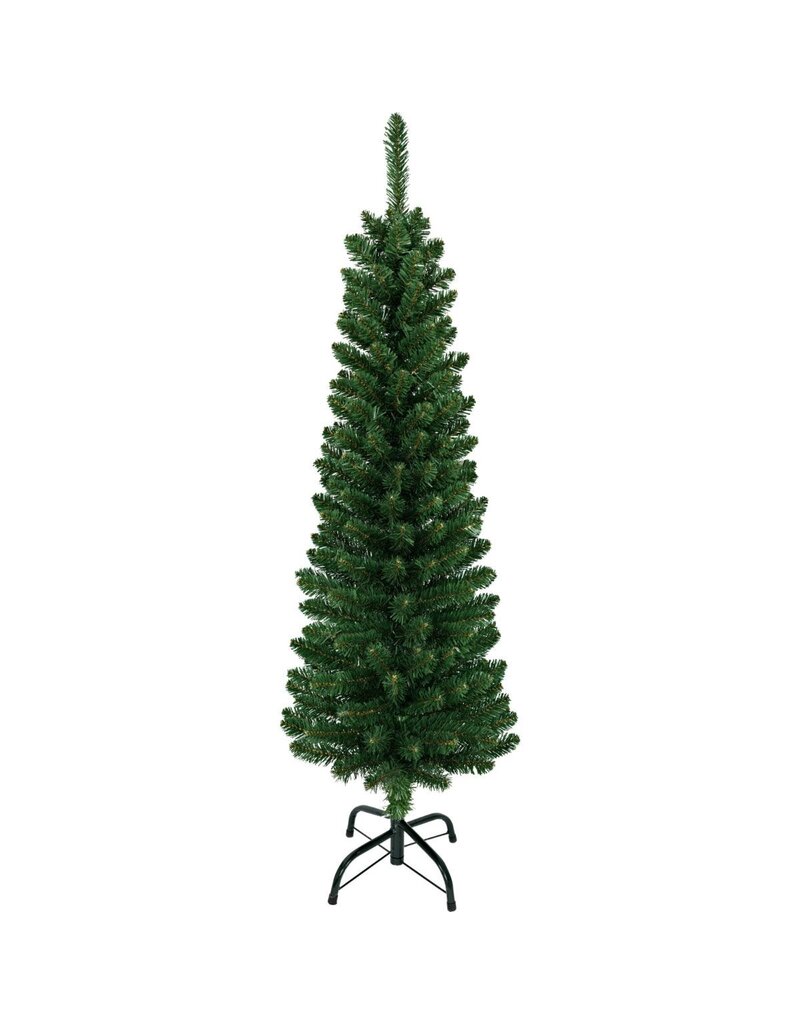 Kerstboom - Smalle Kunstkerstboom - 120 cm - metalen standaard