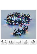 Micro Cluster met Haspel - 750 LED - 15 meter - met timer - multicolor