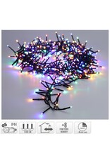 Maxi Cluster Kerstverlichting - 1000 led - 15m - multicolor - Timer - Lichtfuncties - Geheugen - Buiten