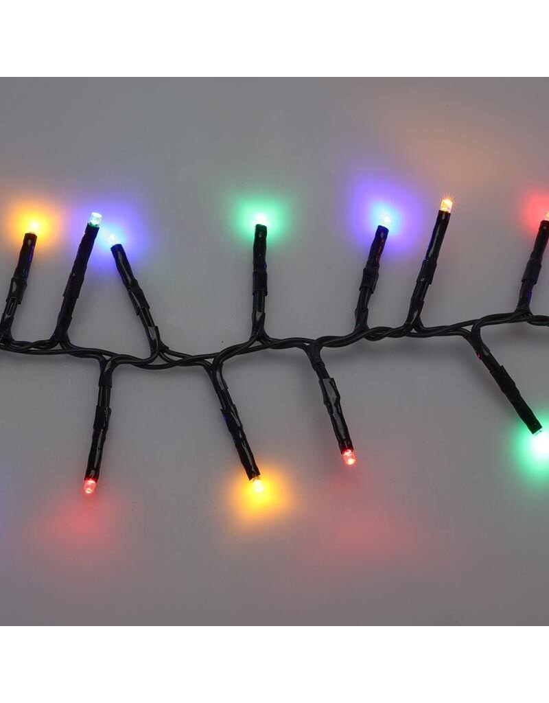 Maxi Cluster Kerstverlichting - 1000 led - 15m - multicolor - Timer - Lichtfuncties - Geheugen - Buiten