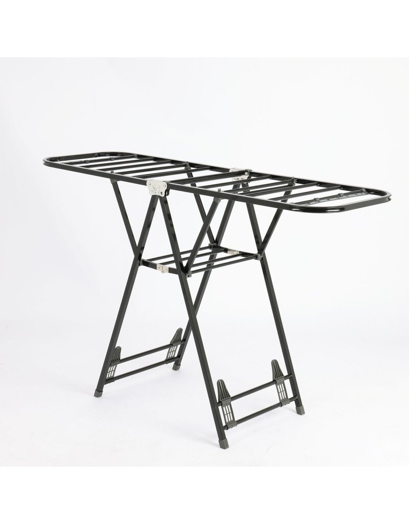 Ceruzo Wasrek - Metaal - Inklapbaar - Zwart