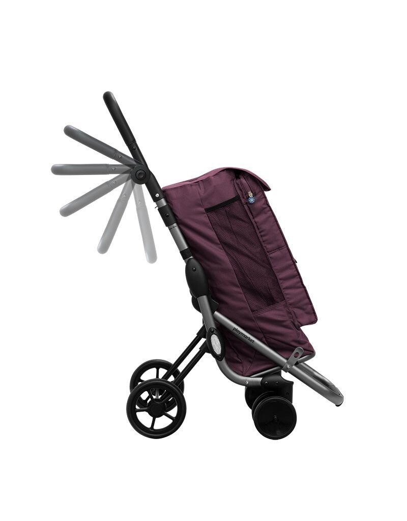 Playmarket Go Up Premium - Purple - Boodschappentrolley