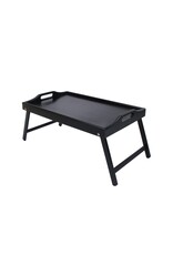 Ceruzo Ontbijt Dienblad - Zwart - 50x30 cm  - inklapbaar