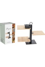 Excellent Houseware Etagere Metaal met bamboe
