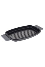 Bergner Infinity Chefs Grillplaat 42 x 22 cm -  Gegoten Aluminium  - Soft-Touch Handvaten
