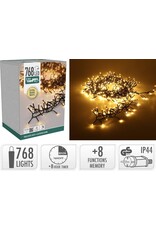 Treecluster Kerstboomverlichting - 768led - extra warm wit