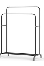 Ceruzo Kledingrek - 110x57x146 cm - mat zwart