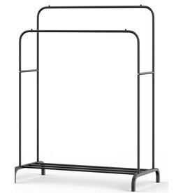 Ceruzo Kledingrek - 110x57x146 cm - mat zwart