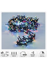 Microcluster - 400 led - 8m - multicolor - Timer - Lichtfuncties - Geheugen - Buiten