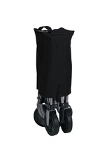 Bolderkar opvouwbaar - zwart -  90x49x58 cm