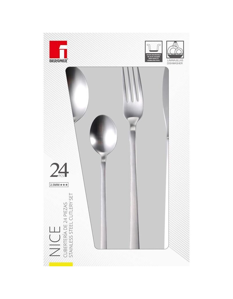 Bergner Bestekset Nice - 24 delig