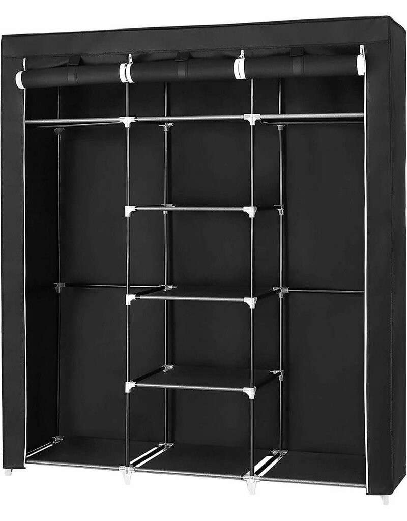 Ceruzo Kledingkast - Garderobekast - 150x45x175cm - Stoffen Vouwkast