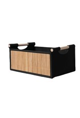 Ceruzo 3x Opbergmanden Bamboe - Badkamermanden