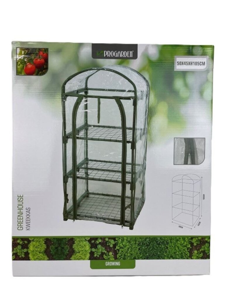ProGarden Kweekkas - 3 verdiepingen -  50 x 45 x 105 cm
