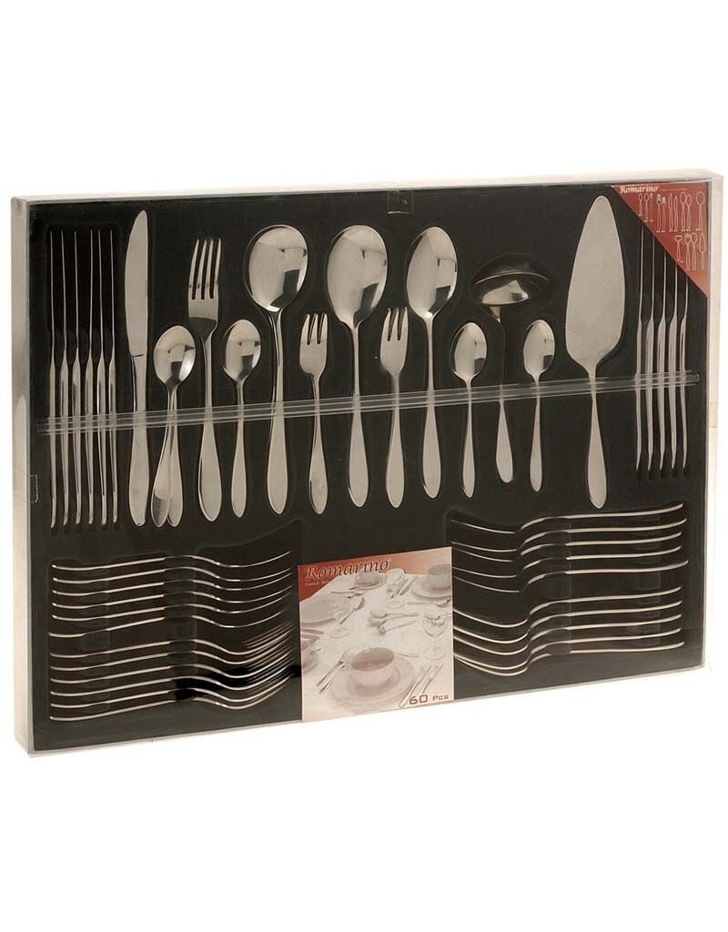 Excellent Houseware Bestekset, roestvrij staal (60 dlg)