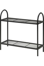 Ambiance Plantenrek metaal - mat zwart