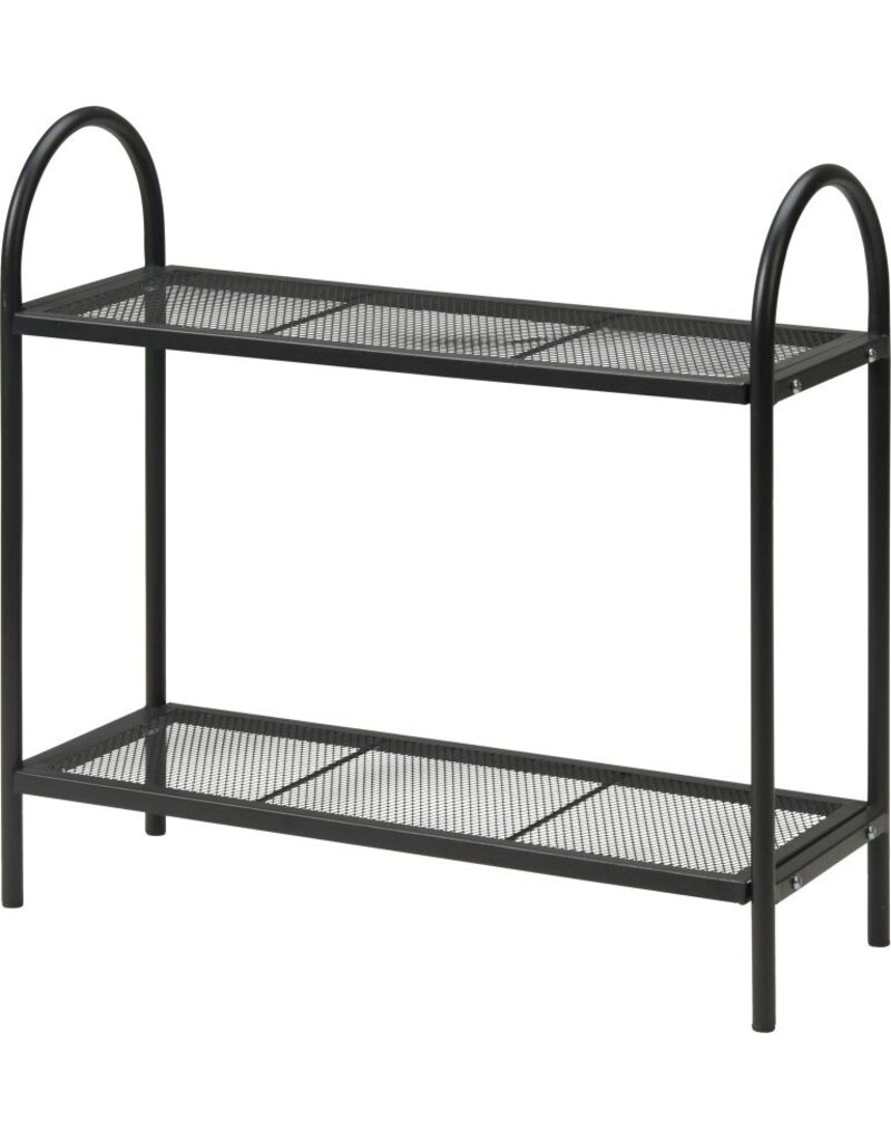 Ambiance Plantenrek metaal - mat zwart