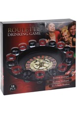 Roulette Drankspel - 16 shotglaajes