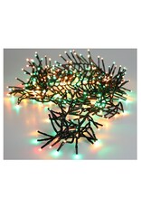 Clusterverlichting 192 led -  1.4m - three tone traditional - Batterij - Lichtfuncties - Geheugen - Timer