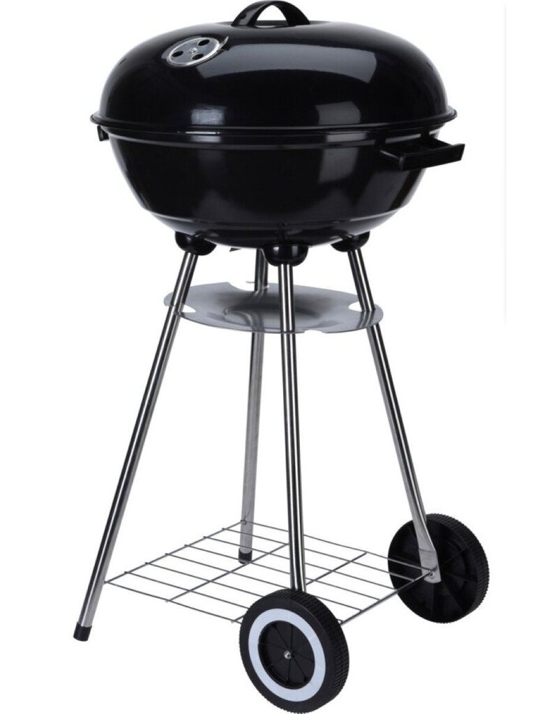 Houtskoolbarbecue op Wielen - 46cm