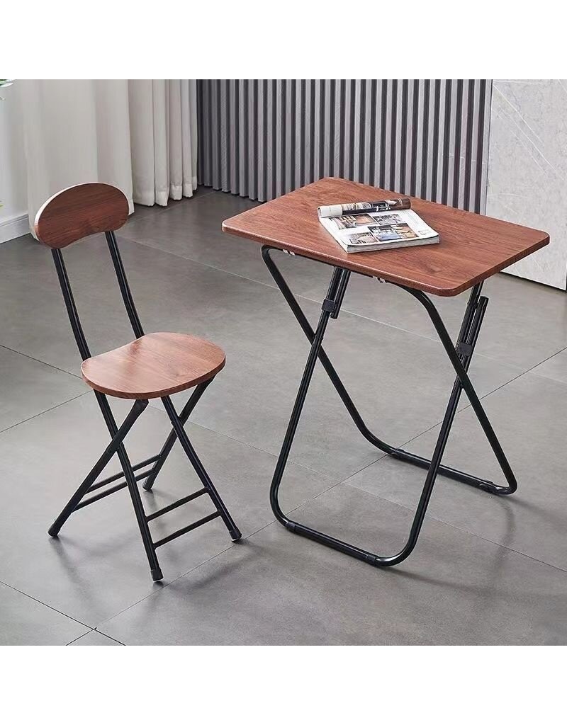 Ceruzo Klaptafel met Stoel - Bruin