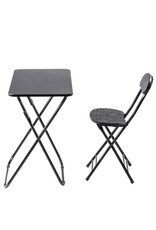 Ceruzo Klaptafel met Stoel - Zwart