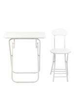 Ceruzo Klaptafel met Stoel - Wit