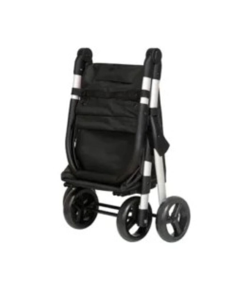 Duett Muuvi Up Boodschappentrolley - Tasinhoud 46L - 4 Wielen - Opvouwbaar - Rood