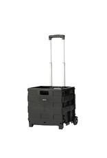 Ceruzo Trolley met Vouwkrat - 30 Liter