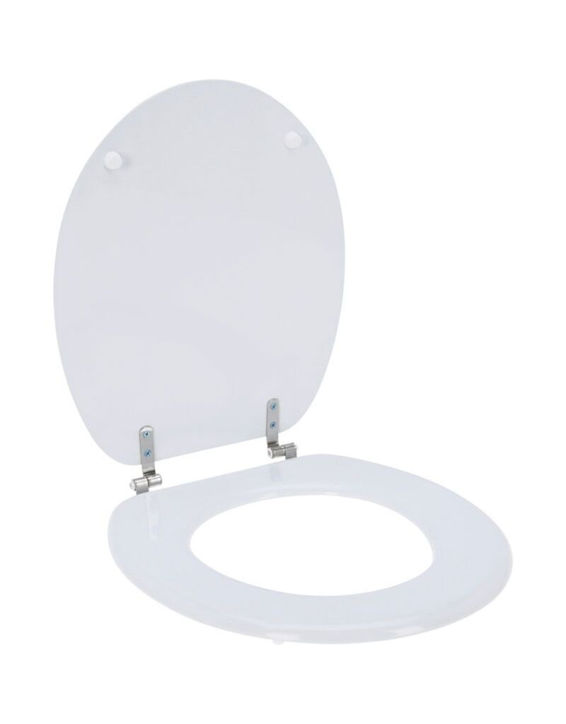 Bathroom Solutions Toiletbril MDF - Hout - Wit