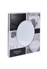 Bathroom Solutions Toiletbril MDF - Hout - Wit