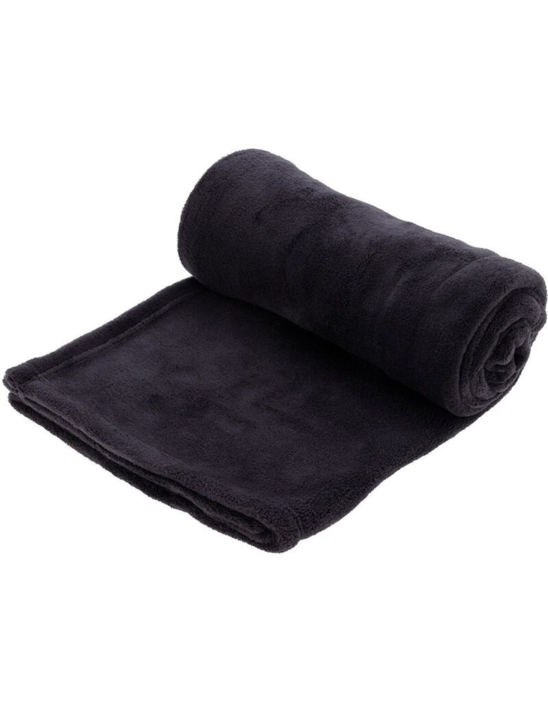 Fleece Deken - 125x150 - Donkergrijs