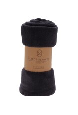 Fleece Deken - 125x150 - Donkergrijs