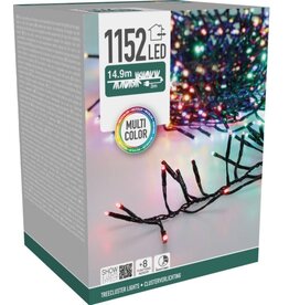 Treecluster Kerstboomverlichting - 1152led - Multicolor