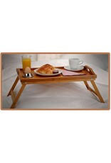 Excellent Houseware Bamboe dienblad voor op bed - 50x30cm