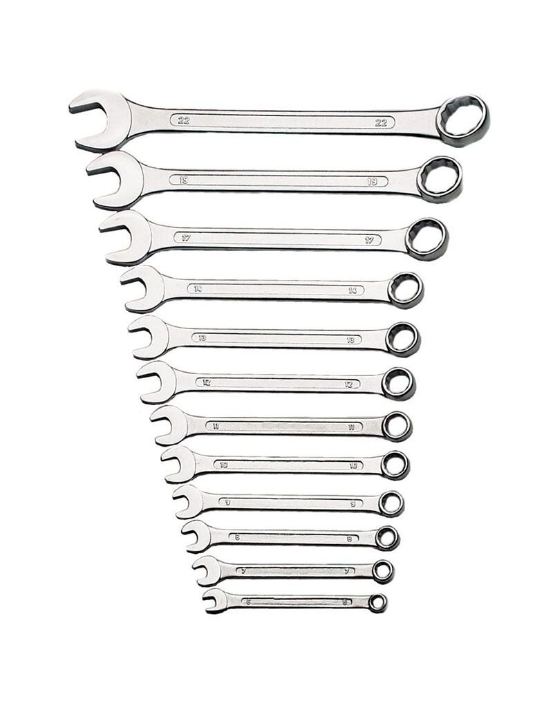 Brudermannesmann Brüder Mannesmann  Steek-ringsleutelset - 12 delig